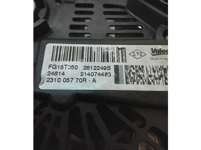 Генератор FG15T050, 2612249B Dacia Duster