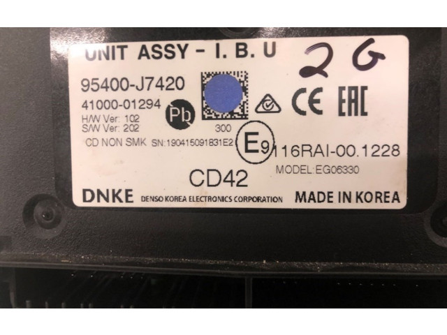 Блок управления 95400J7420, 4100001294   KIA Pro Cee'd III