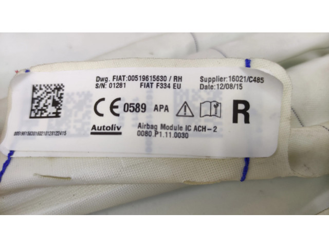 Боковая подушка безопасности 00519615630   Fiat 500X