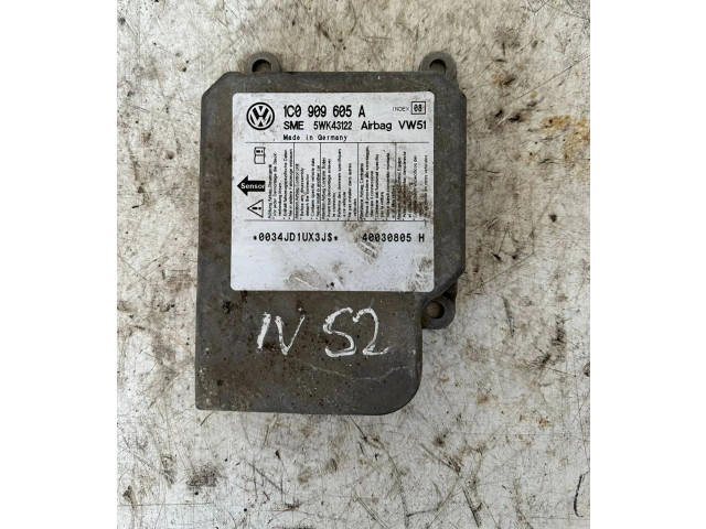 Блок подушек безопасности 1C0909605A, 5WK43122   Volkswagen Transporter - Caravelle T5
