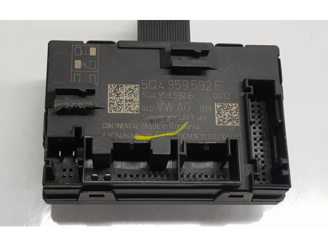 Другие блоки управления / модули 5Q4959592E, 5Q4959592E Skoda Superb B8 (3V)