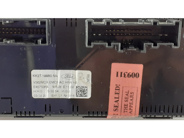 Блок управления климат-контролем KK2T19980MA Ford Transit Custom