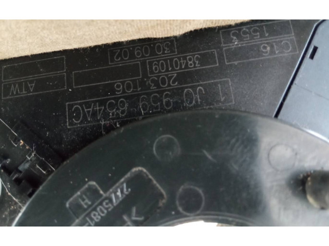 Подрулевой шлейф SRS 1J0959654AC, 3840109   Audi TT Mk1