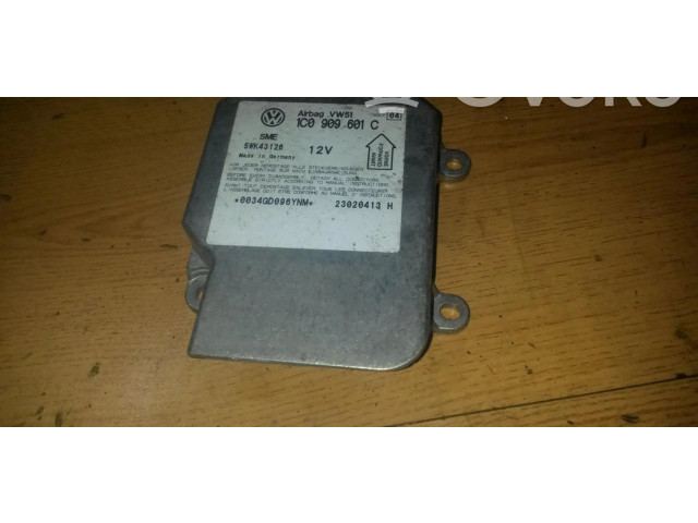 Блок подушек безопасности 1c0909601c, 5WK43126 Skoda Fabia Mk1 (6Y)