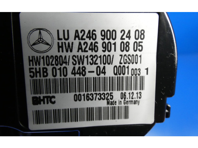 Блок управления климат-контролем A2469002408, 0016373325   Mercedes-Benz GLA W156