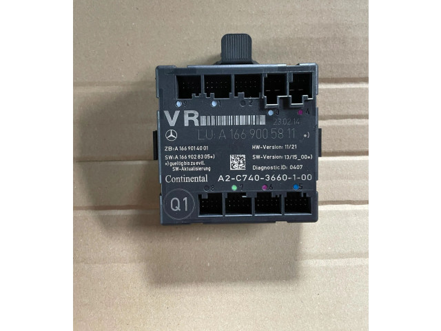 Řídící jednotka 1669005811 Mercedes-Benz CLA C117 X117 W117 2016