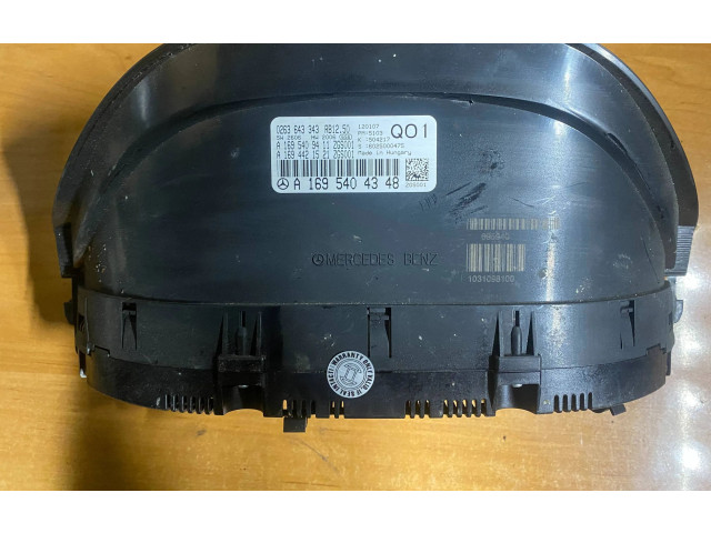 Панель приборов A1695404348, 0263643343   Mercedes-Benz A W169       