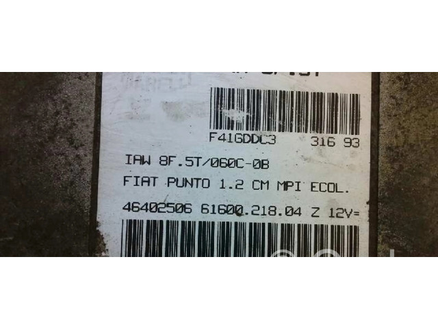 Řídící jednotka F41GDDL336693, 276   Fiat Punto Evo 1995