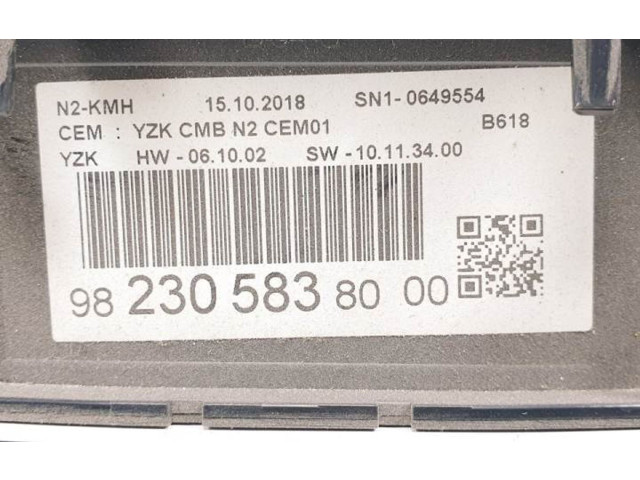 Панель приборов 9823058380, 769167680U Citroen C3