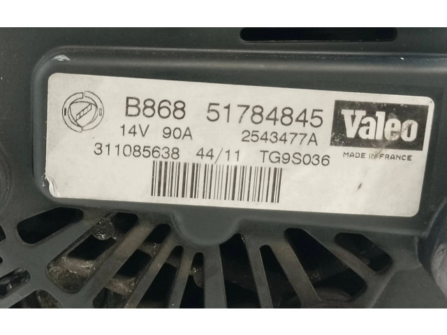 Генератор 51784845, 2543477A   Fiat Fiorino      