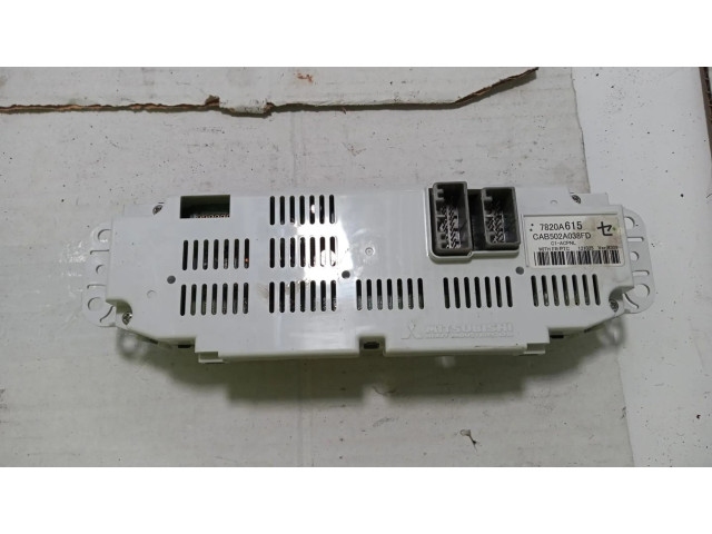 Блок управления климат-контролем 7820A615 Mitsubishi ASX