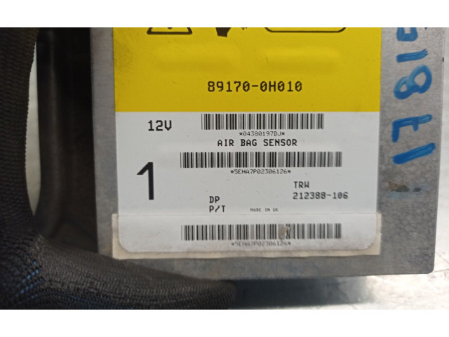 Блок подушек безопасности 891700H010, 212388106 Citroen C1