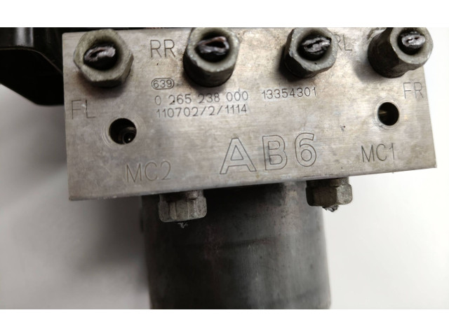 Блок АБС 0265238000, 13354301 Opel Meriva B 2010 - 2016 года