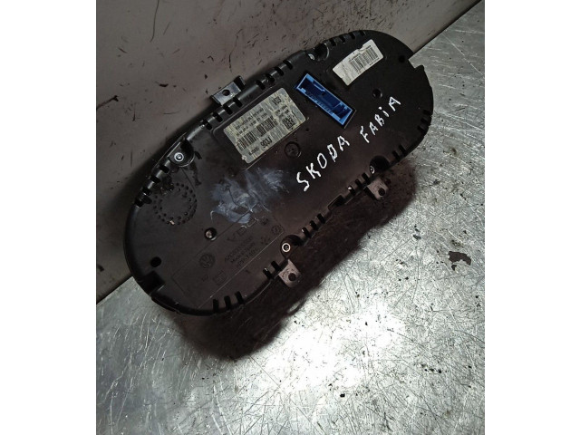 Панель приборов 6J0920903J Skoda Fabia Mk2 (5J)