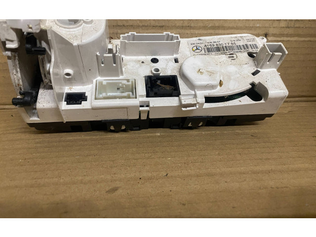 Блок управления климат-контролем A1698301785   Mercedes-Benz A W169