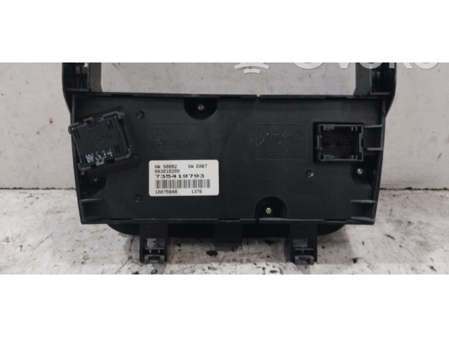 Блок управления климат-контролем 735419793, 735419793   Fiat Grande Punto