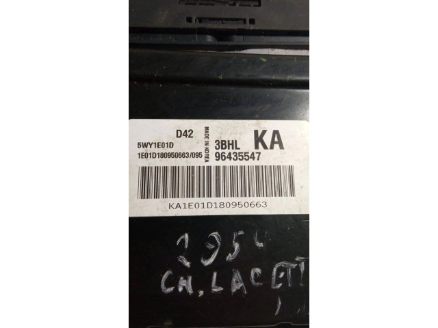 Řídící jednotka 96435547, 5WY1E01D Chevrolet Lacetti 2006