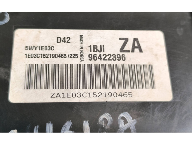 Блок управления двигателя 5WY1E03C, 96422396   Chevrolet Nubira