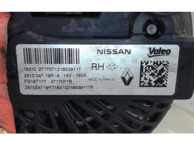 Генератор 231009392R Dacia Logan II