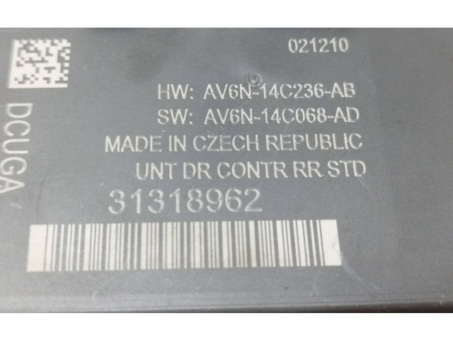 Блок управления дверью AV6N14C236AB, AV6N14C068AD   Volvo S60