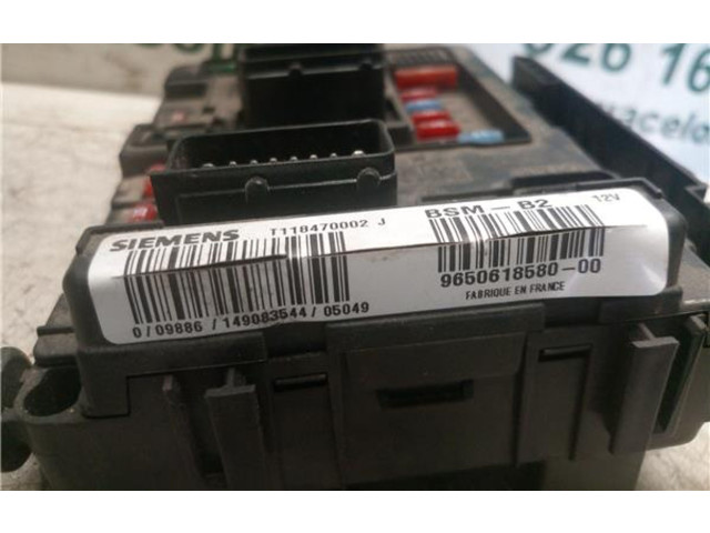   Pojistková skříňka WJZ, 9650618580   Citroen Berlingo 2000