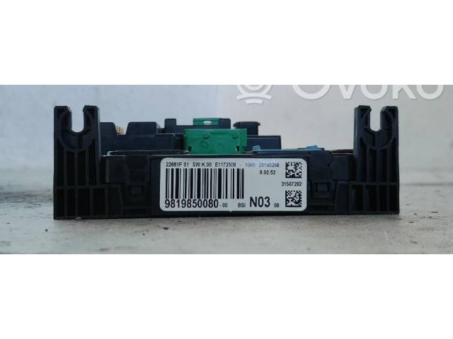 Блок предохранителей 9819850080 Peugeot 2008 I