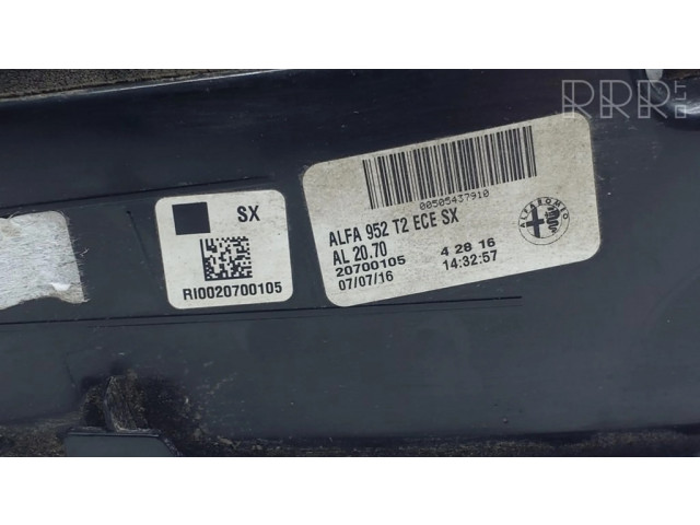 Задний фонарь левый сзади 20700105, 00505437910 Alfa Romeo Giulia 2016- года