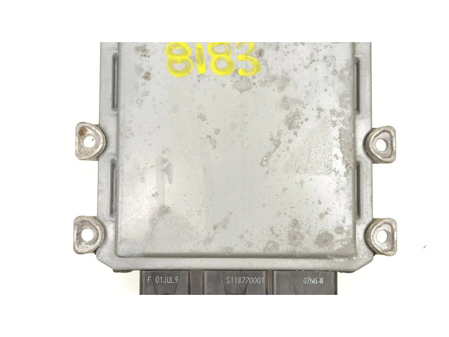 Блок управления 9665100380, 5WS40615CT   Fiat Scudo