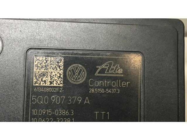 Блок АБС 5Q0907379A, 5Q0614517 Skoda Octavia Mk3 (5E) 2013-2019 года