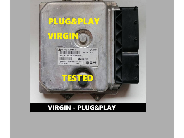 Блок управления двигателем Блок управления 55266285, MJD8J3X3   Fiat 500L