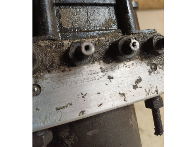 Рулевая рейка  Блок ABS 9660779880, 0265231522   Citroen Berlingo 2003 - 2007 года