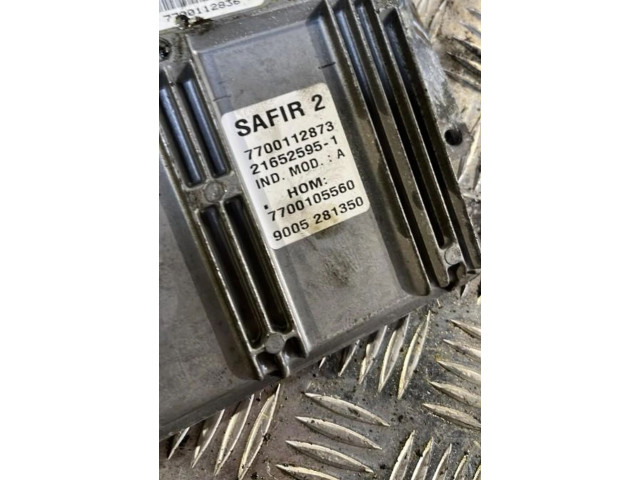 Блок управления двигателя 7700112873   Renault Twingo I