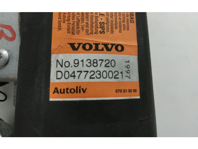 Подушка безопасности в сиденье 9138720, 9138720   Volvo 940