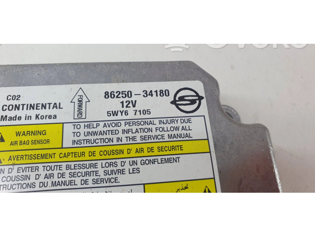 Блок подушек безопасности 86250-34180 SsangYong Korando