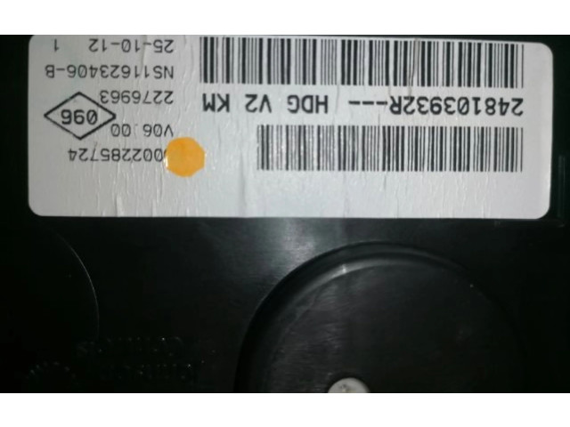 Панель приборов 248103932R, 248103932R Dacia Lodgy