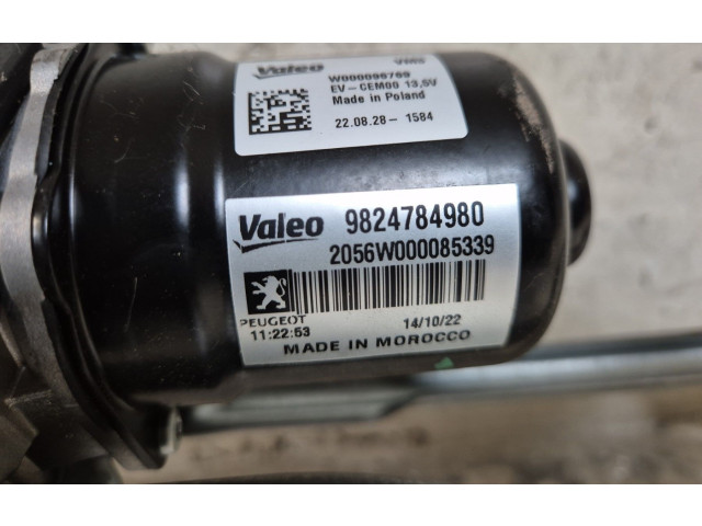 Моторчик дворников 9824784980    Peugeot 2008 II