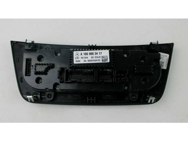 Блок управления кондиционера воздуха / климата/ печки (в салоне)