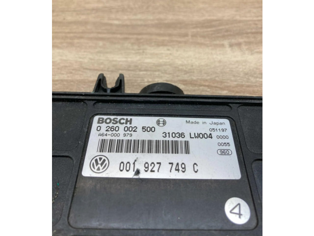 Блок управления коробкой передач 001927749C, 0260002500 Volkswagen Polo III 6N 6N2 6NF