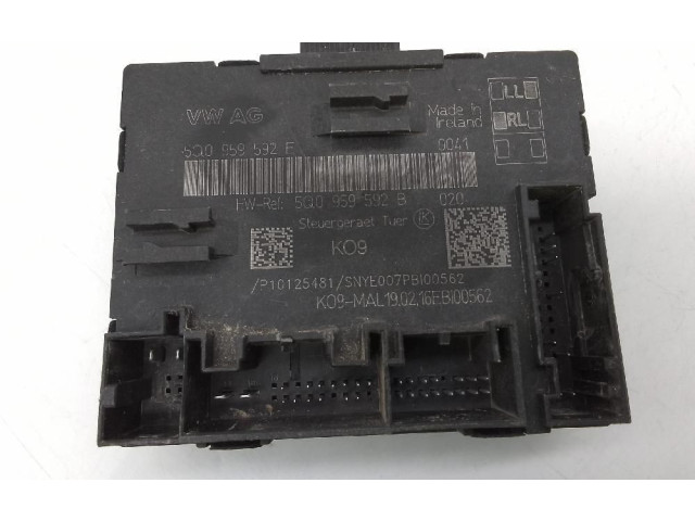 Блок управления 5Q0959592 Volkswagen Golf VII