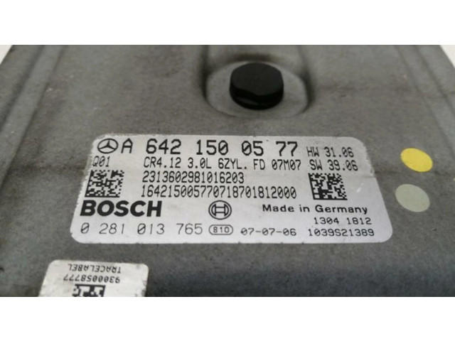 Блок управления двигателя A6421500577 Mercedes-Benz R W251