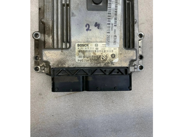 Блок управления двигателем Блок управления 0281018312   Fiat Freemont