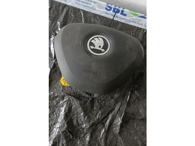 Подушка безопасности водителя 6V0880201A Skoda Fabia Mk3 (NJ)