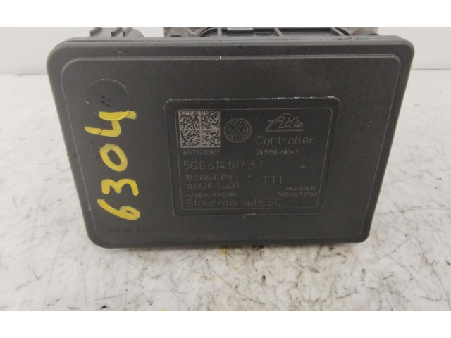 Блок АБС 5Q0614517BJ Volkswagen Golf Sportsvan 2014 - 2020 года