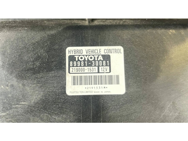 Řídící jednotka 8998130081, 2190001531 Lexus GS 300 350 430 450H 2009