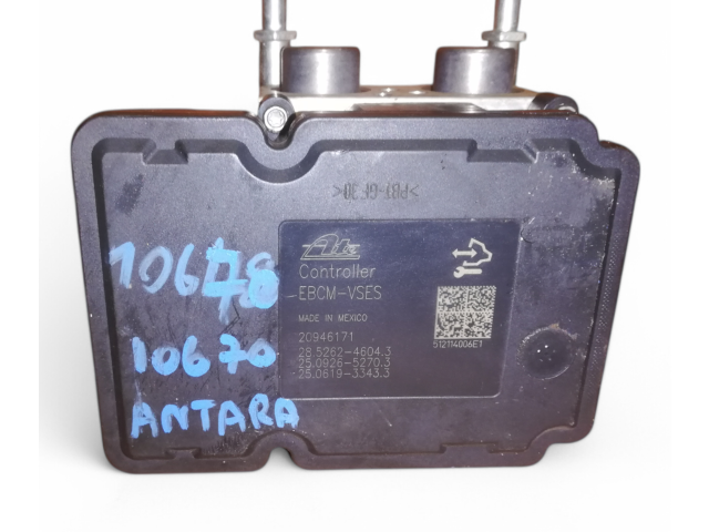 Блок АБС 20946171, 20946171   Opel  Antara  2006 - 2016 года