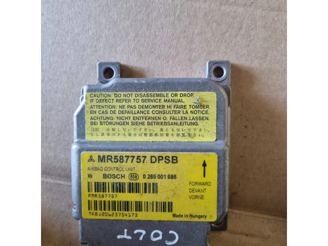 Блок подушек безопасности MR587757, 0285001686 Mitsubishi Colt