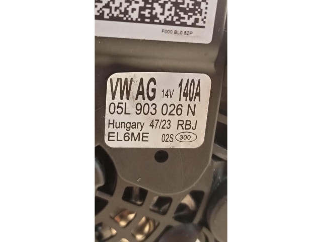Генератор 05L903026N Volkswagen Golf VIII