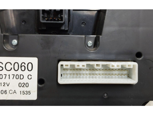 Блок управления климат-контролем 72311SC060, 10106CA Subaru Forester SH