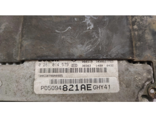 Řídící jednotka 0281014579, P05094821AE Dodge Journey 2009