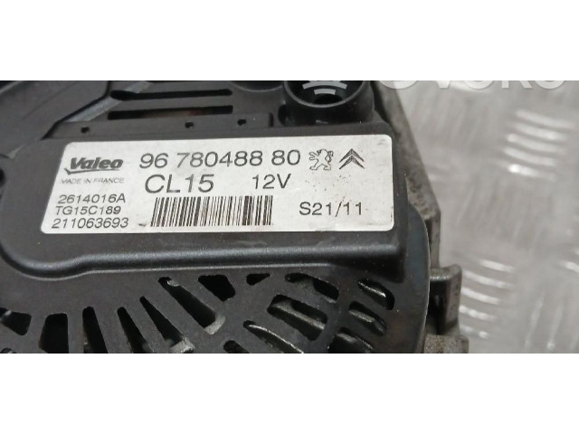 Генератор 9678048880, 2614016A   Peugeot 5008      